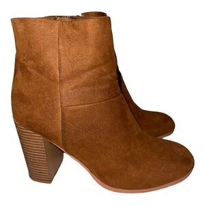 Tan Brown Booties